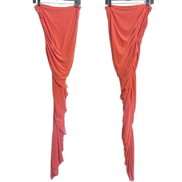 Norma Kamali Diana Gown Coral Pink S - Picture 4 of 8